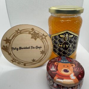 Miel + regalo personalizado